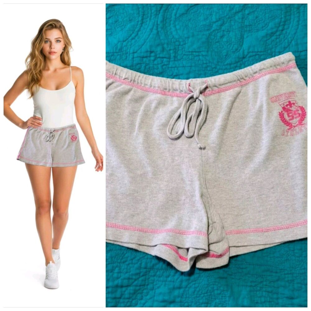 Zoey Beth Womens Medium Shorty Shorts Stretch With Adjustable Drawstring